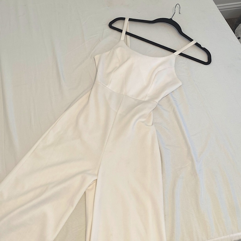 White jumpsuit